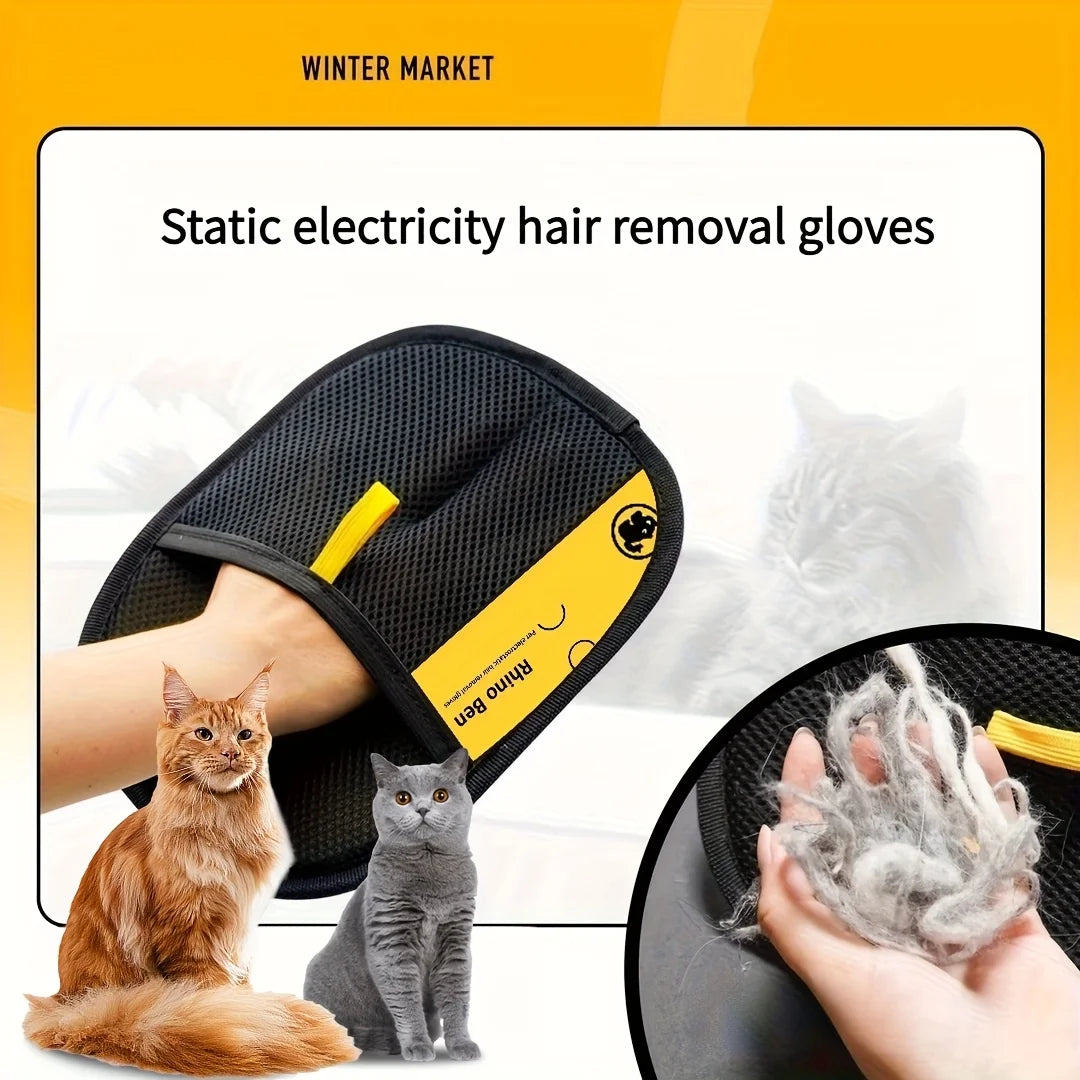 Reusable Hair Remover Glove – Removes Dog & Cat Hair From Furniture